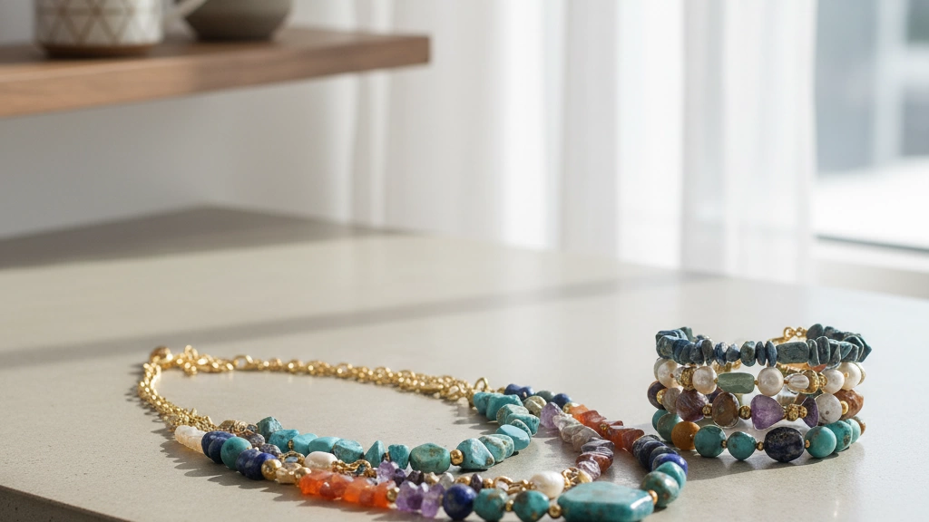 Chunky Layered Gemstone Jewelry Trends