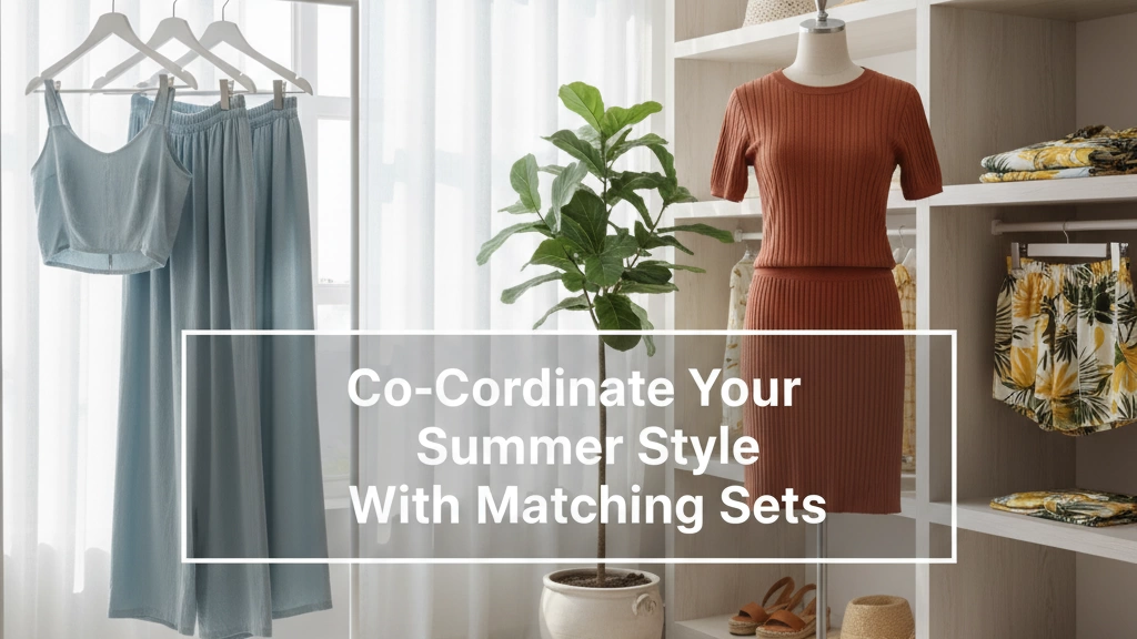 Co-Ordinate Your Summer Style With Matching Sets