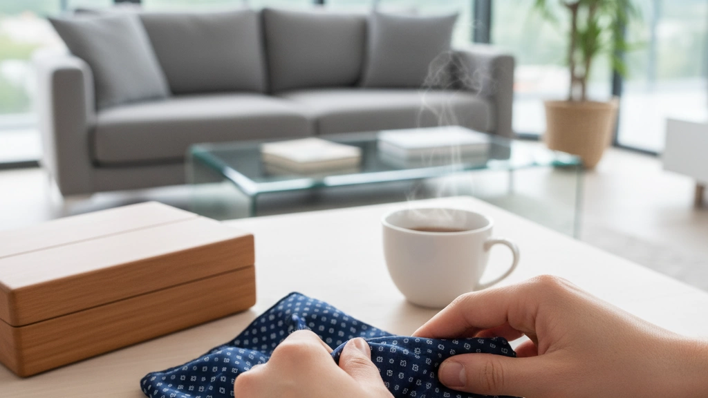 Fix Wrinkled Pocket Square Without Iron Roll