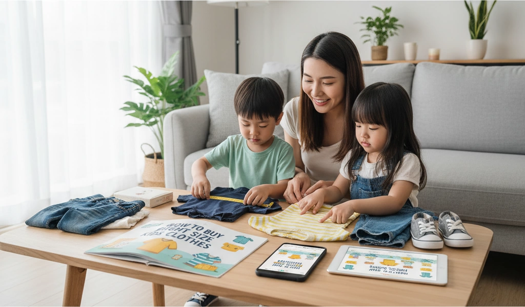 How To Buy Right Size Kids Clothes Guide