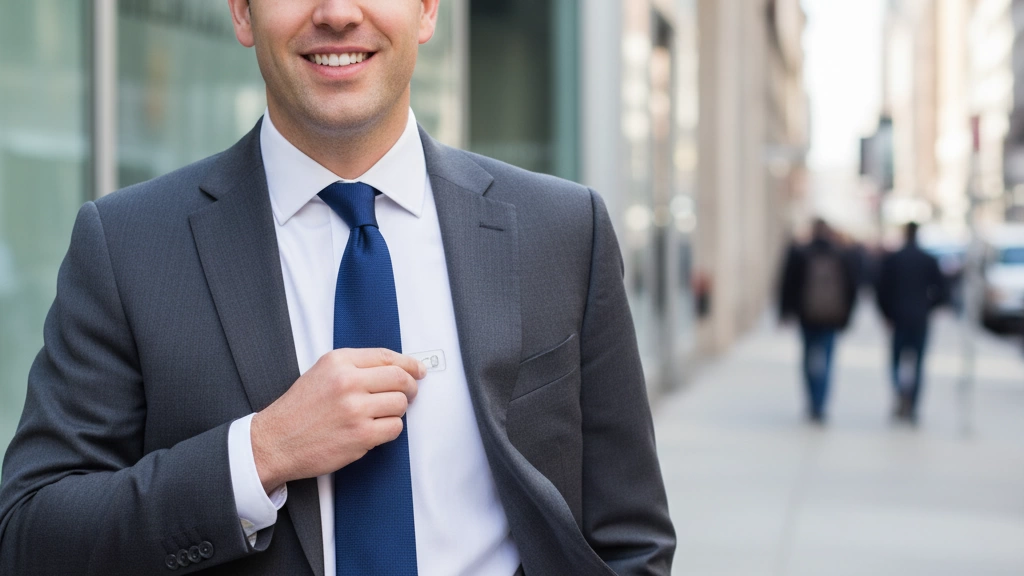 How to Stop Your Tie from Blowing in Wind