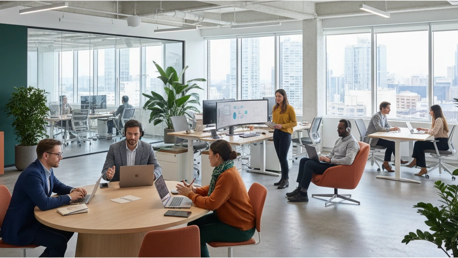 Hybrid Work Style Color Palette