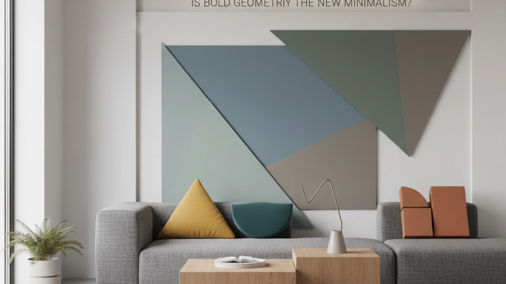 Is Bold Geometry the New Minimalism Interior Trend in 2025