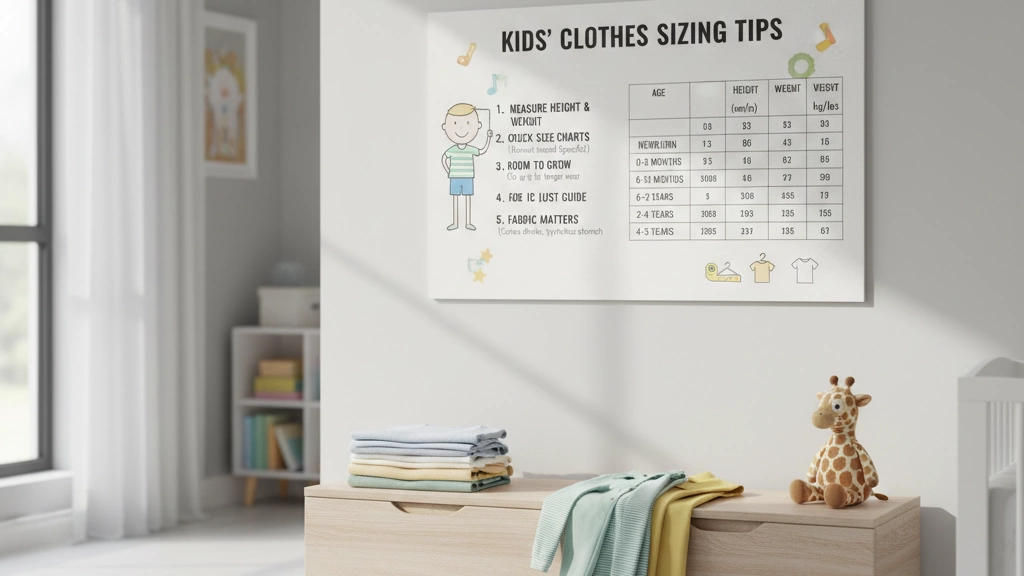 Kids Clothes Sizing Tips Guide
