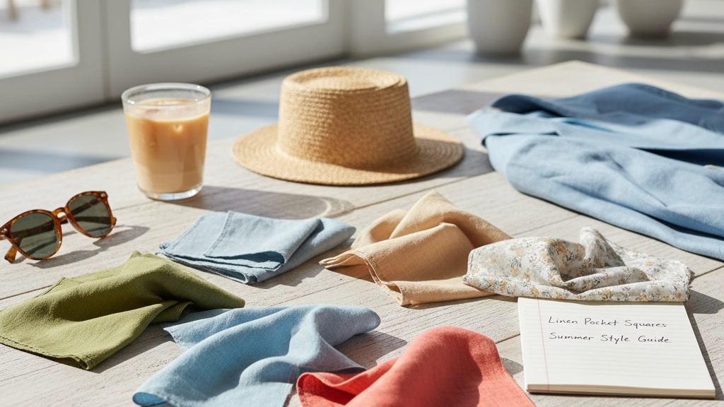 Linen Pocket Squares Summer Style Guide