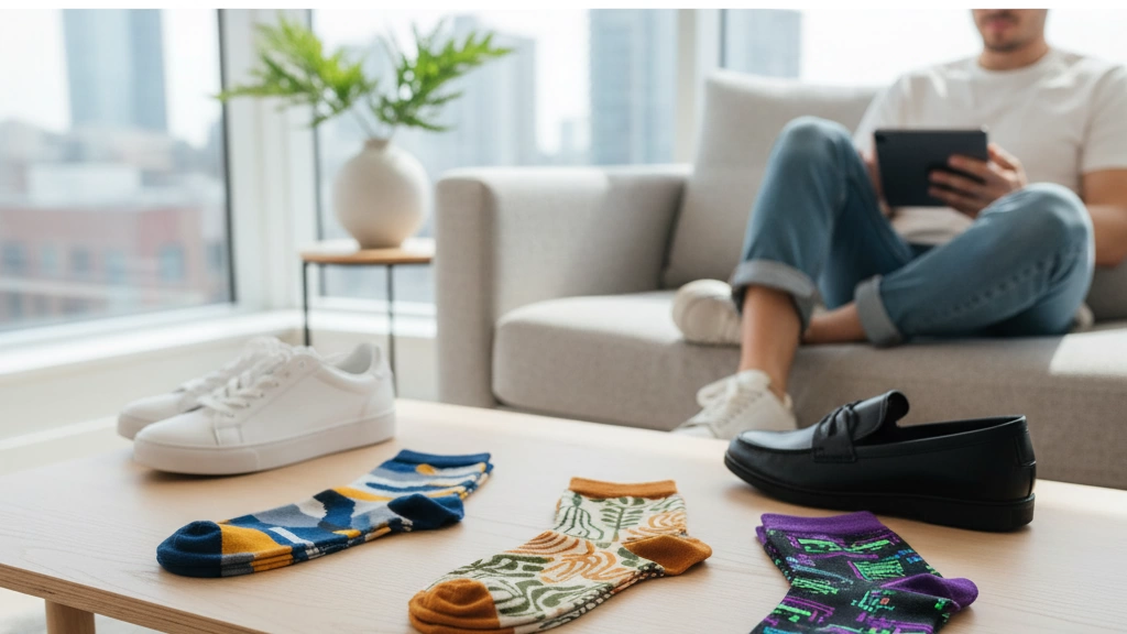 Patterned Socks Resurgence 2025 Fashion Trends