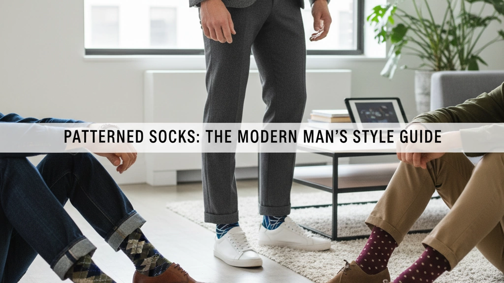 Patterned Socks Styling Men Fashion Guide