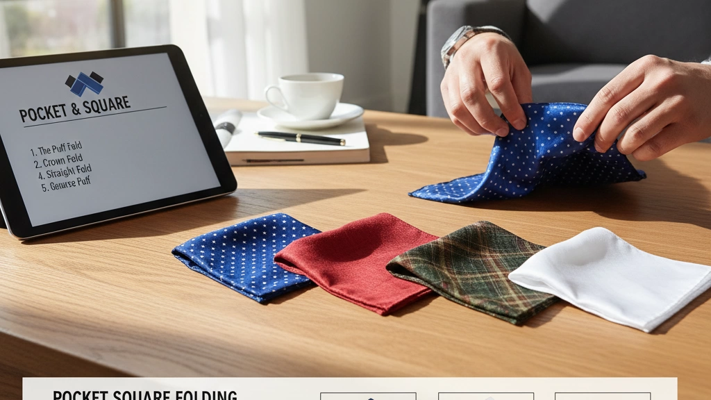 Pocket Square Folding Tips and Tricks