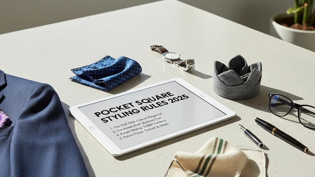 Pocket Square Styling Rules 2025