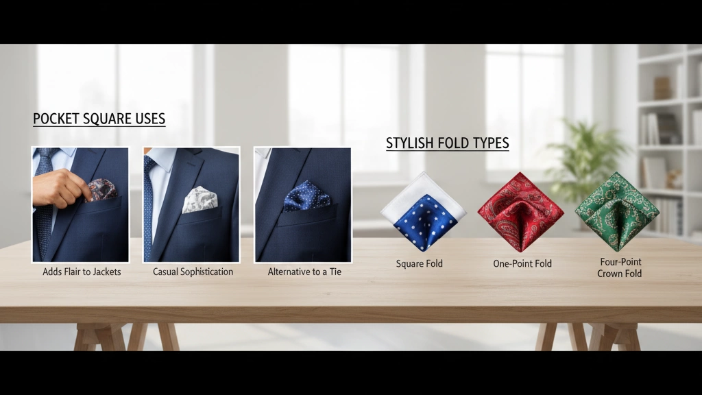 Pocket Square Uses and Stylish Fold Types