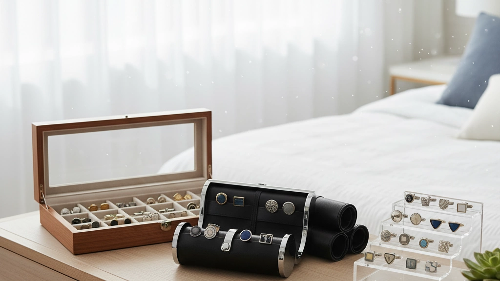 Proper Cufflink Storage Solutions