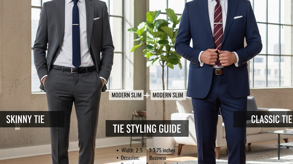 Skinny vs Classic Tie Styling Guide