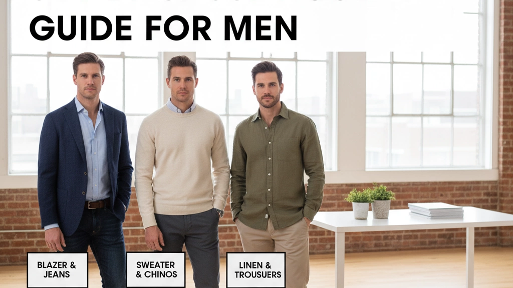 Smart Casual Outfit Guide for Men