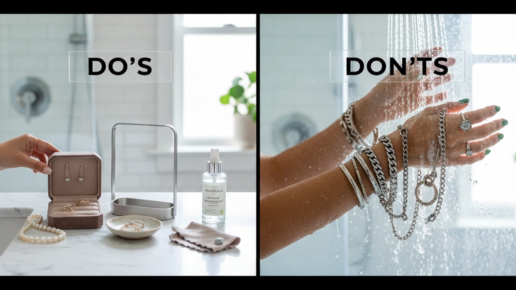 The Do’s and Don’ts of Showering with Your Jewelry Safely