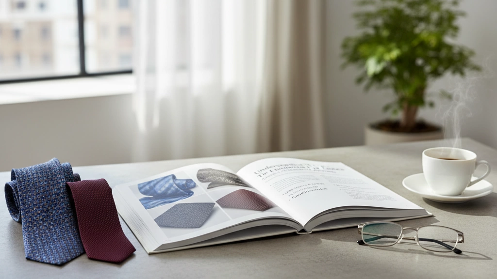 Understanding Tie Fabrics Silk Wool and Knitted Ties Guide