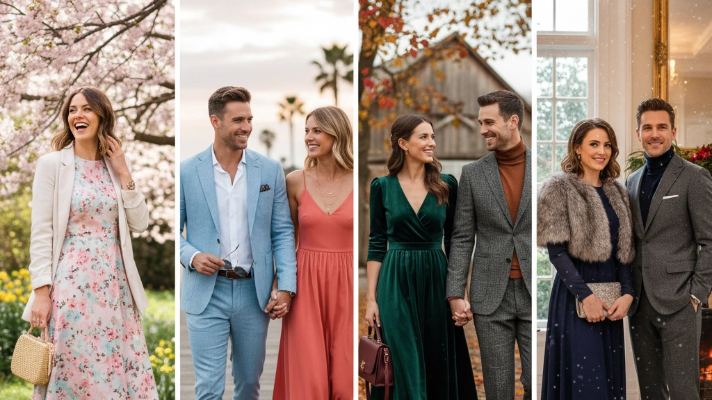 Wedding Guest Outfit Inspiration by Season