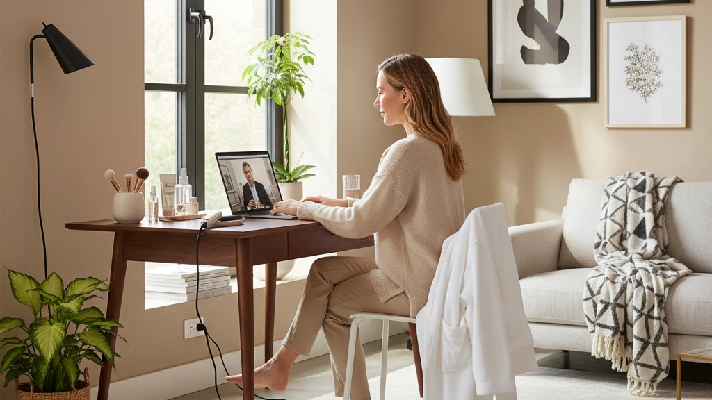 Working From Home Beauty & Grooming Routine